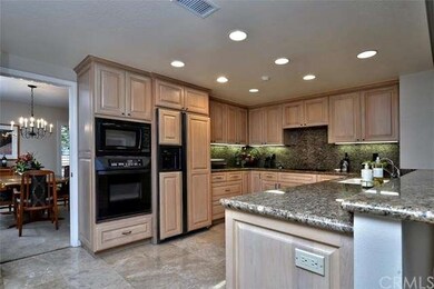 Highly upgraded kitchen with built-in side by side