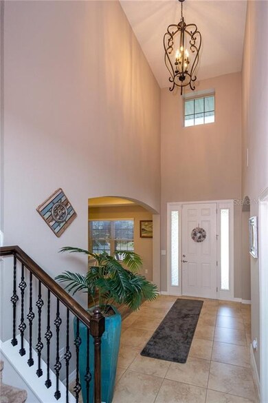 Foyer leading to the second floor, notice upgraded