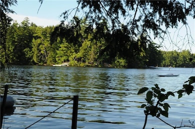 rear dock landing on Cove facing...