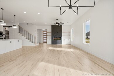 Living room fireplace