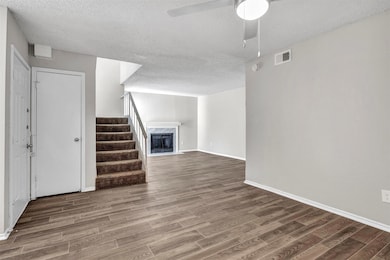 View from dining area looking into living