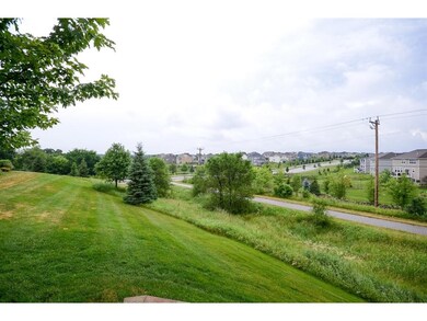 Great view from patio and upstairs windows