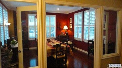 Custom paint, crown moulding and plantation shutte