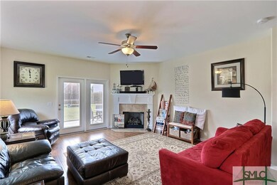 Great room with propane fireplace