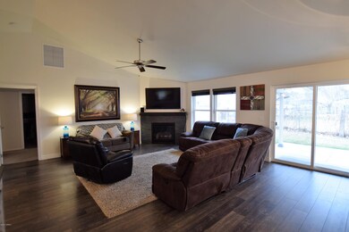 Great Room w/ Slider to Covered Patio