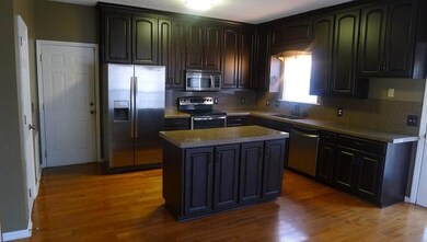 Large Kitchen With Island, Pantry - Re-Faced Cabinets W/Granite, Newer Fridge and Stove