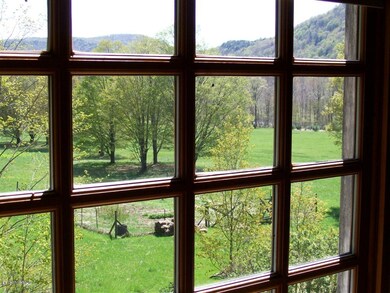 View towards garden