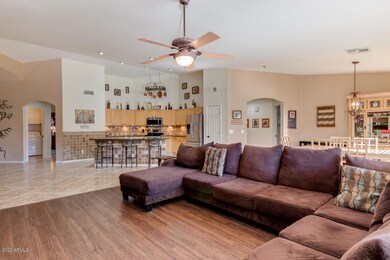 Kitchen and Family Room