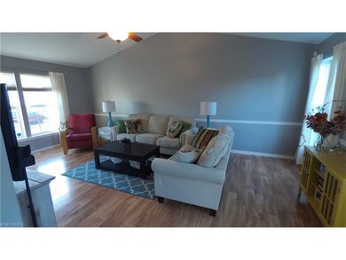 Great Room with vaulted ceiling