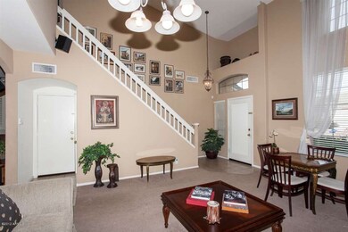 Entry and formal areas
