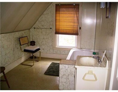 Bathroom. Upstairs.