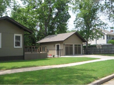 corner lot/ new 2 car garage