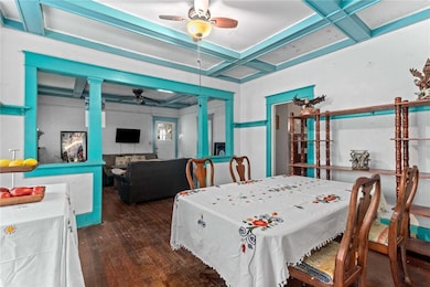 Formal dining and Living room combination.
