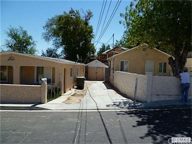 Driveway and garage in between units