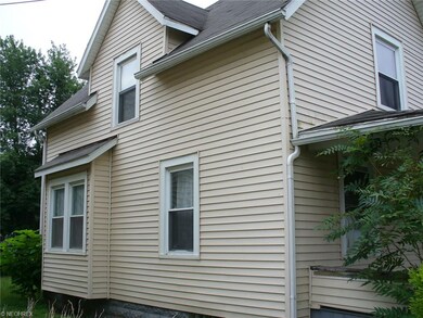 West side of home