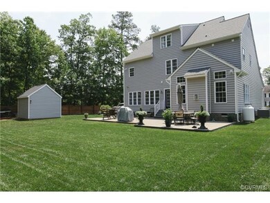 Beautiful backyard with patio