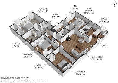 1755 Union School Rd SW, Floyd, VA 24091 - photo 3