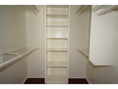 Master Bedroom. Closet with builtins