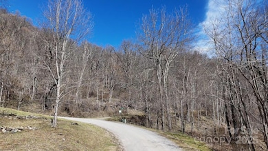 Dirt road leading to property