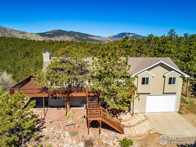 Front Aerial View of 3615 Rainbow Ridge