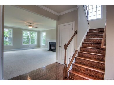 Foyer into Family Room