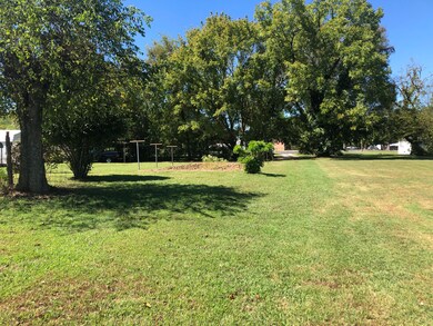 Rear of property