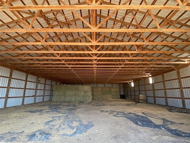 Inside of the barn