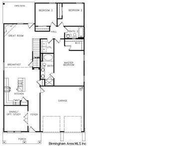First floor home plan