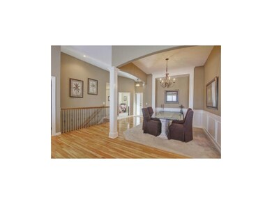 Dining room with architectural style!