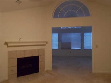 the combine living room and dinning room has an op
