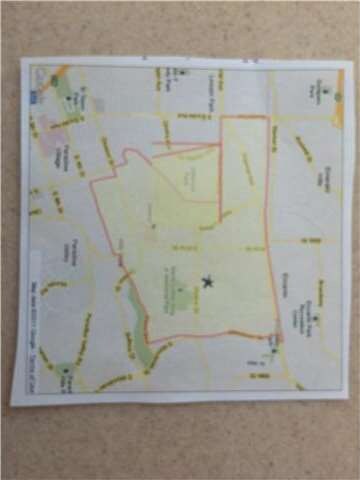 Vicinity map of Skyline and 61st Street, subject i