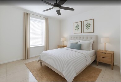 Versatile secondary room is ideal as a guestroom,