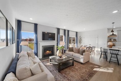 Great room with optional fireplace