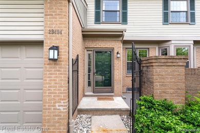 Private gated entrance to unit