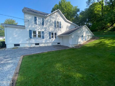 Right side of house