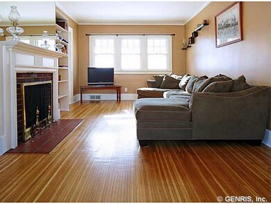 Living Room. Gorgeous Refinished Hardwood Floors T