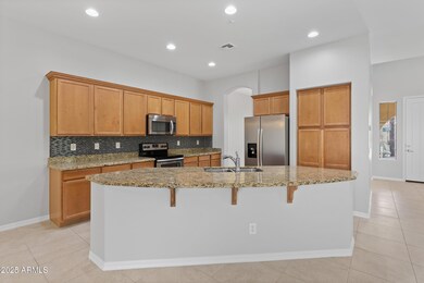 Spacious Kitchen With Large Island