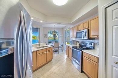 Kitchen featuring light countertops, visible vents
