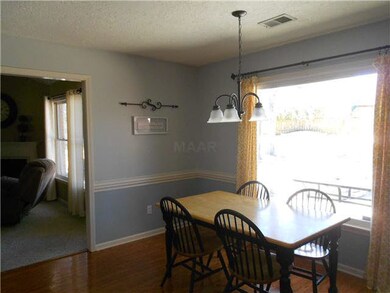 Eat in kitchen also has breakfast bar