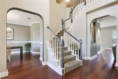 Foyer entryway looking to the left