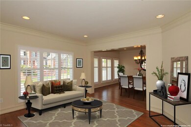 Living room/dining room with Virtual Staging