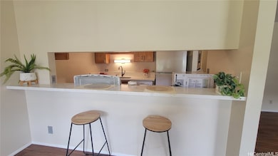counter area in kitchen