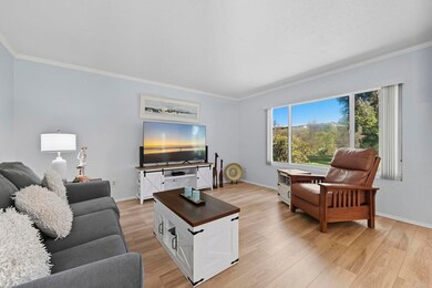 Living room with greenbelt view!