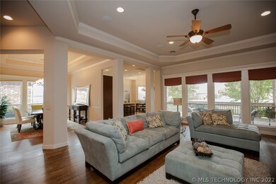 Alternate view of Family Room reveals whole home s