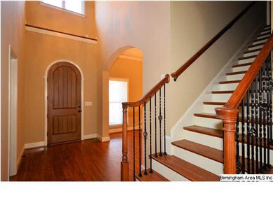 Foyer filled with light.