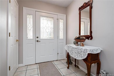 Bright foyer