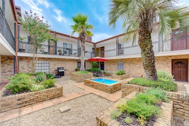 French Louisiana style courtyard will be the cente