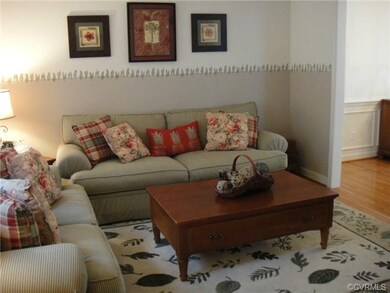 Living Room open to Foyer and Dining Room