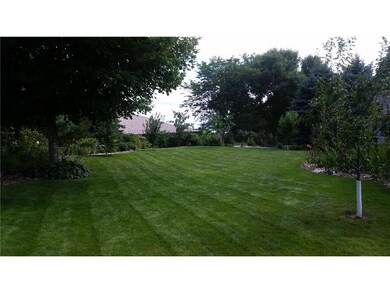Perfectly placed fruit trees and perennials