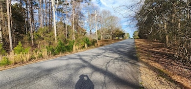 View of asphalt street